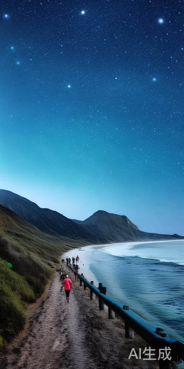 例如，一些户外跑步路线经过偏远的山丘或海滩，远离城